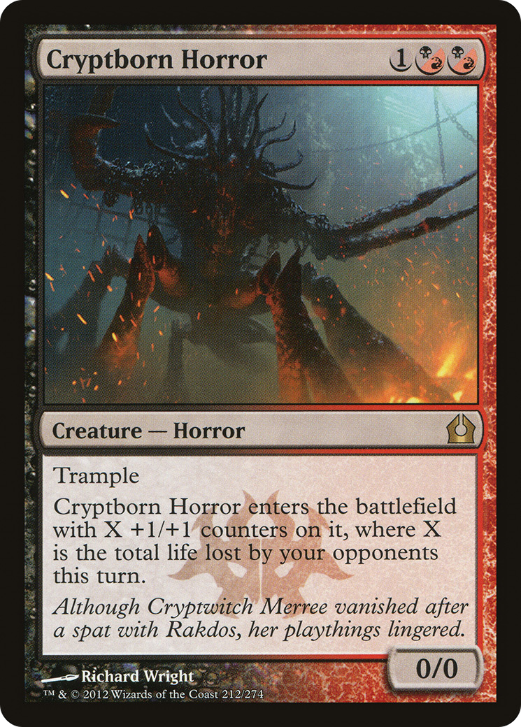 Cryptborn Horror (212) (RTR)