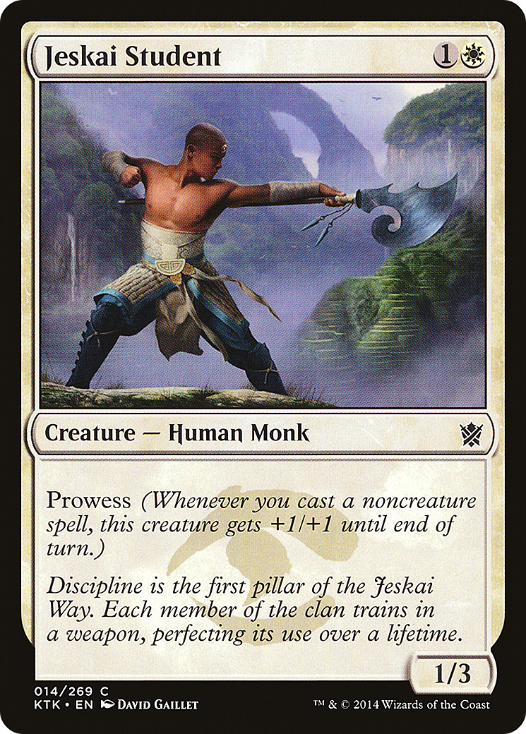 Jeskai Student (14) (KTK)