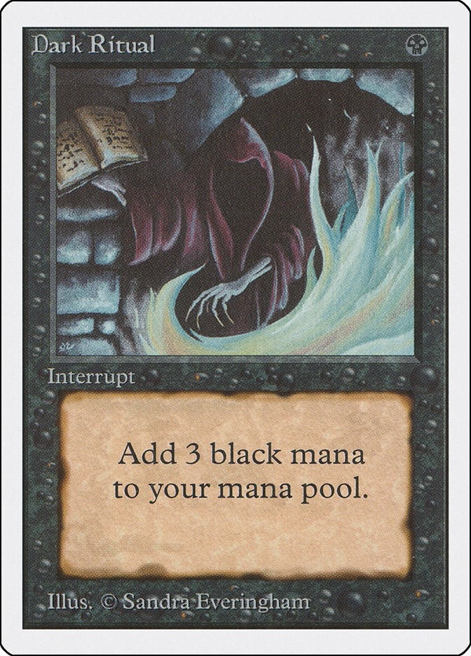 Image for Dark Ritual (Unlimited Edition) - Magic: The Gathering