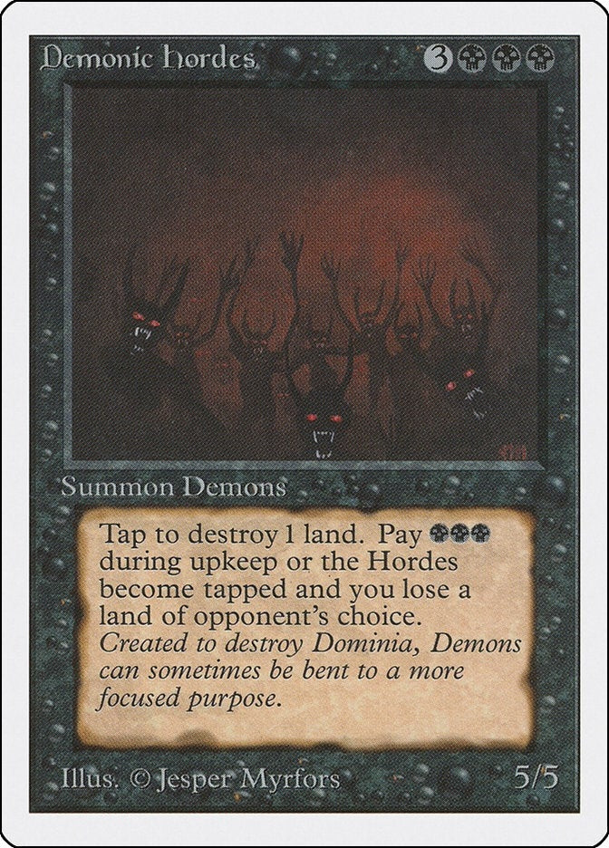 Demonic Hordes (Unlimited Edition)