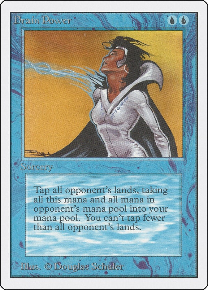 Image for Drain Power (Unlimited Edition) - Magic: The Gathering