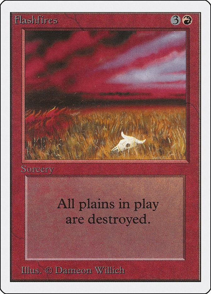 Image for Flashfires (Unlimited Edition) - Magic: The Gathering