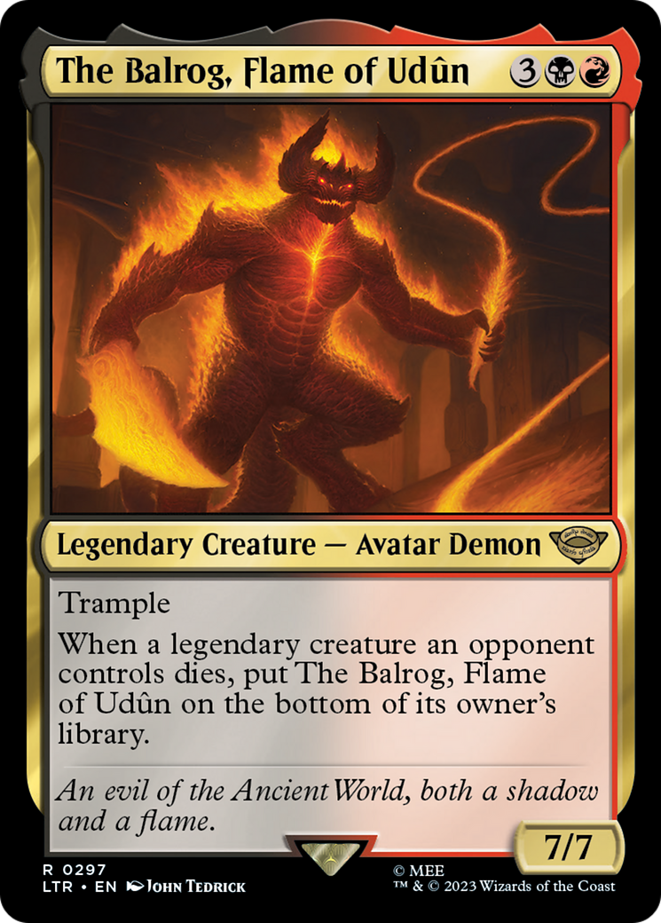 The Balrog, Flame of Udun (297) (LTR)