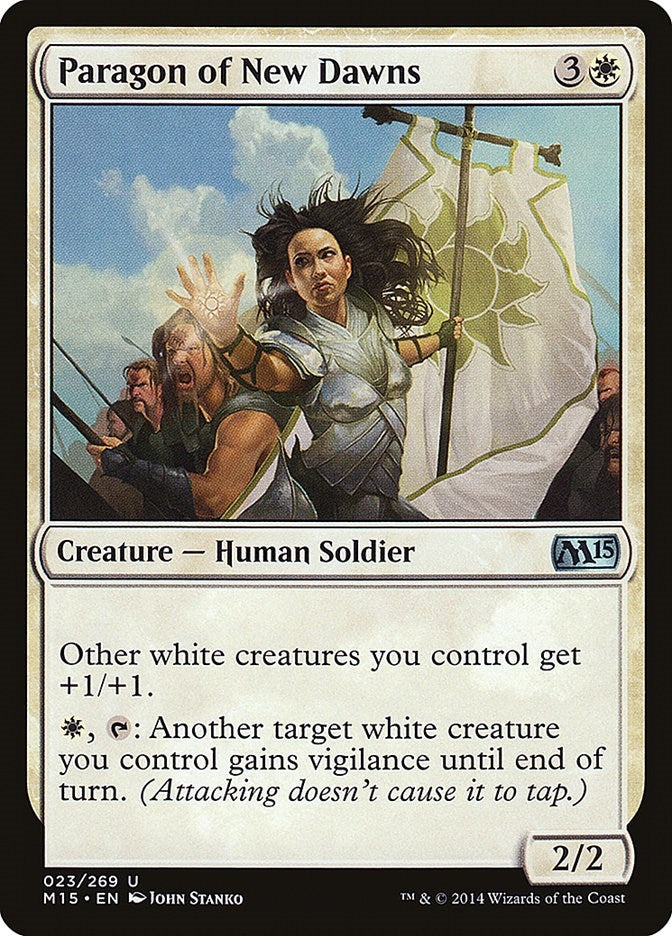 Image for Paragon of New Dawns (23) (Magic 2015 (M15)) - Magic: The Gathering