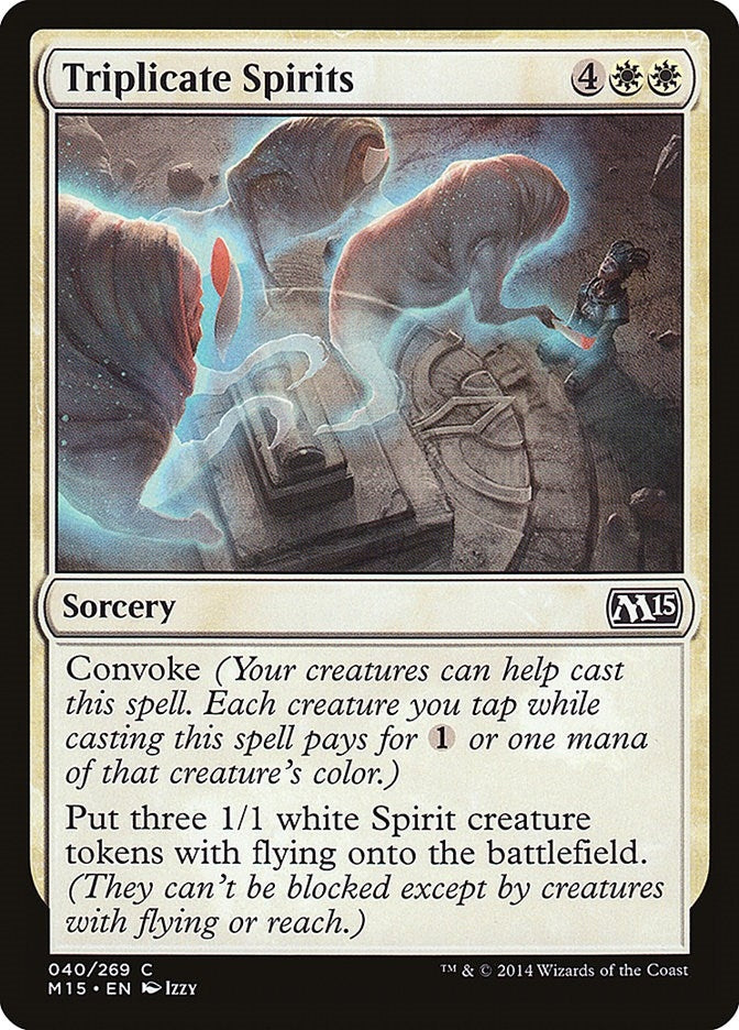 Image for Triplicate Spirits (40) (Magic 2015 (M15)) - Magic: The Gathering