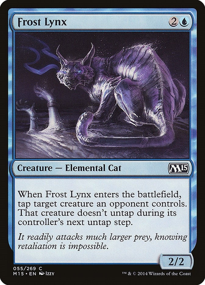 Image for Frost Lynx (55) (Magic 2015 (M15)) - Magic: The Gathering
