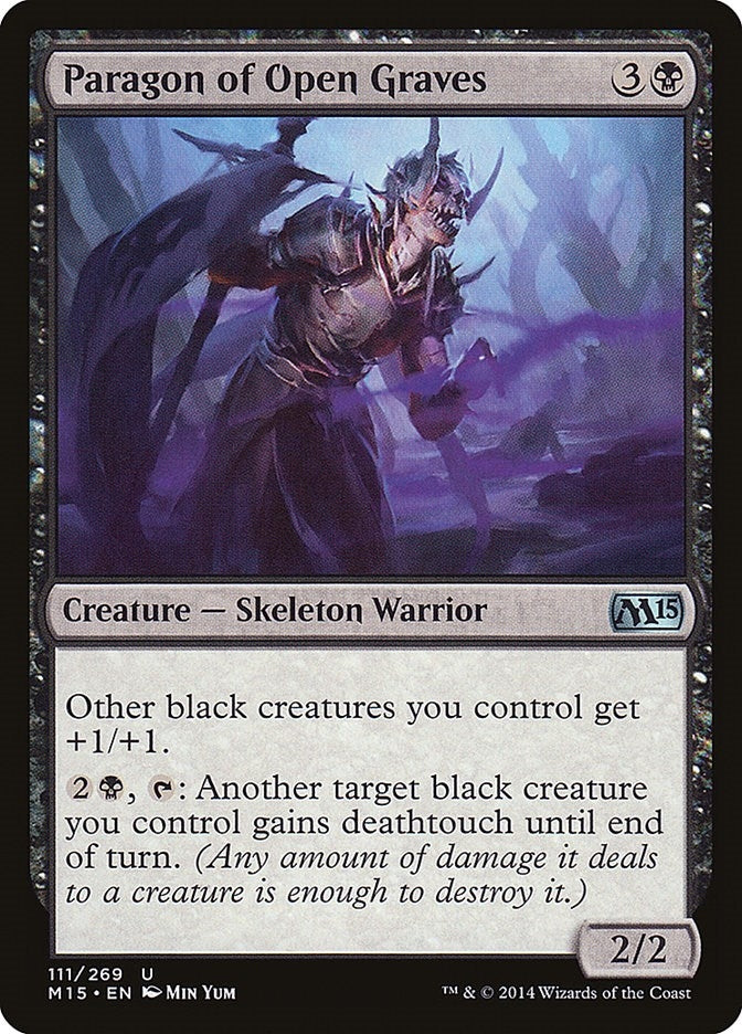 Image for Paragon of Open Graves (111) (Magic 2015 (M15)) - Magic: The Gathering