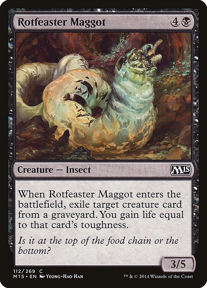 Rotfeaster Maggot (112) (Magic 2015 (M15))