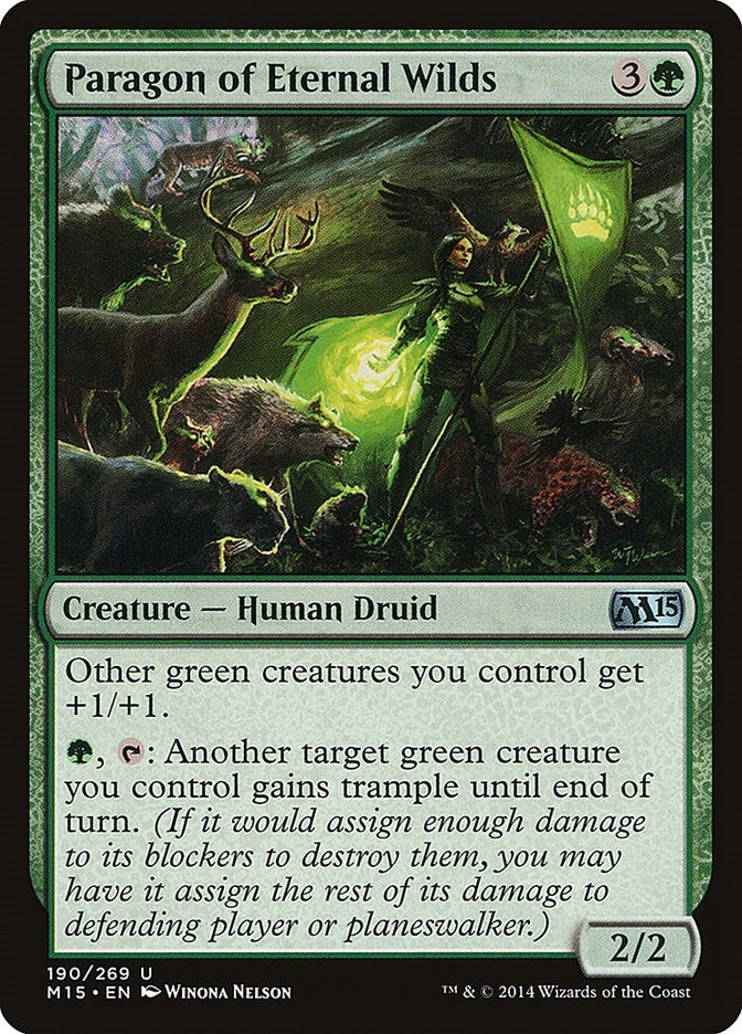 Image for Paragon of Eternal Wilds (190) (Magic 2015 (M15)) - Magic: The Gathering