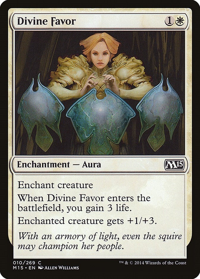 Divine Favor (10) (Magic 2015 (M15))