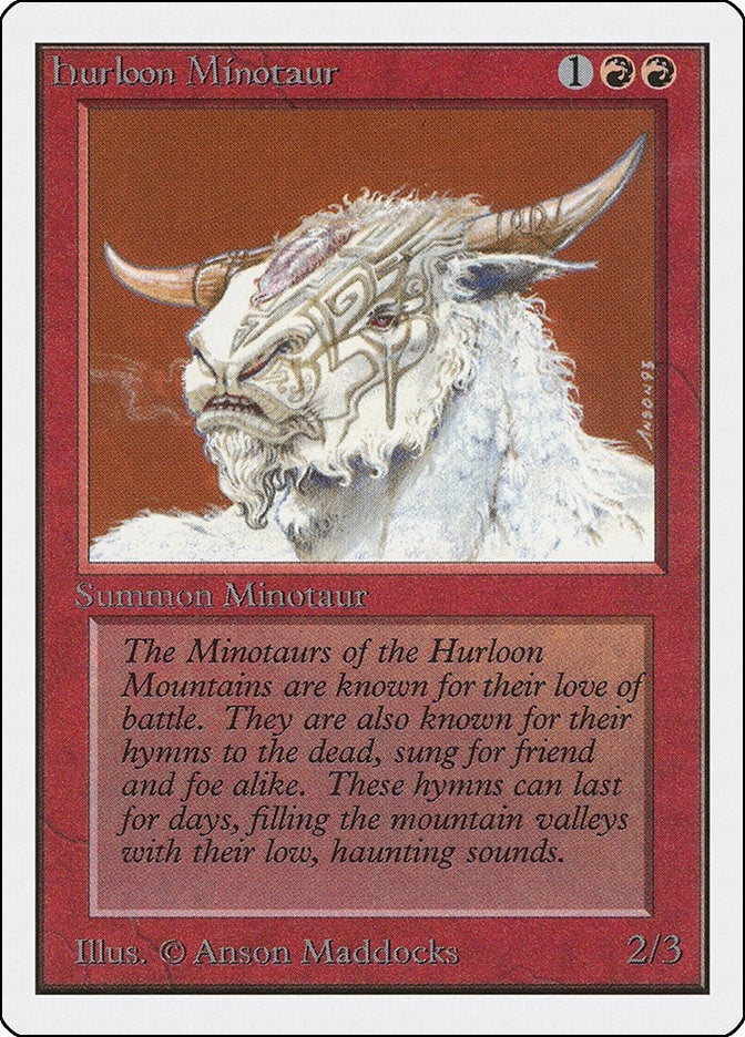 Hurloon Minotaur (Unlimited Edition)
