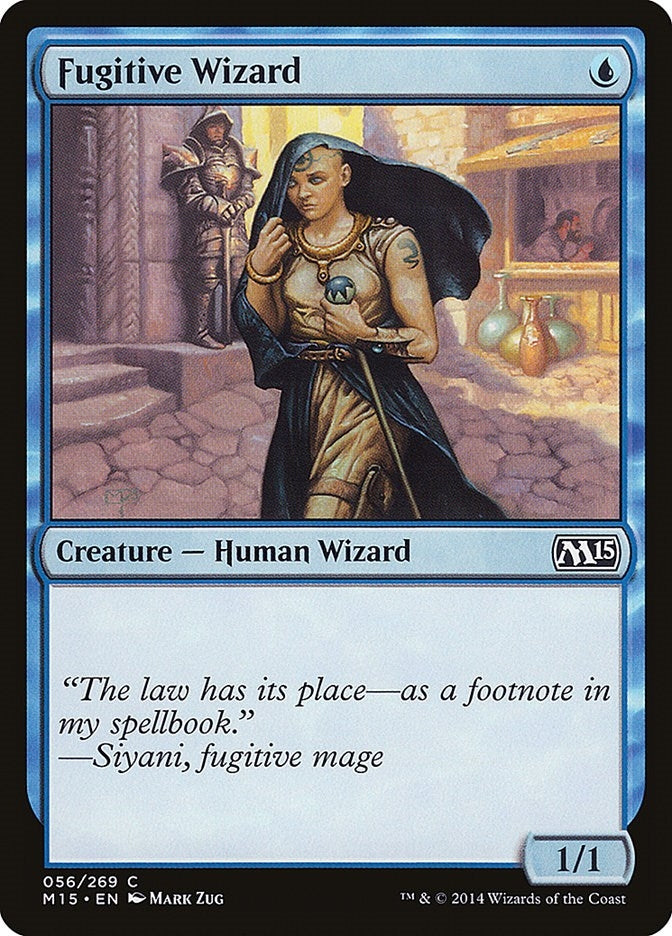 Fugitive Wizard (56) (Magic 2015 (M15))