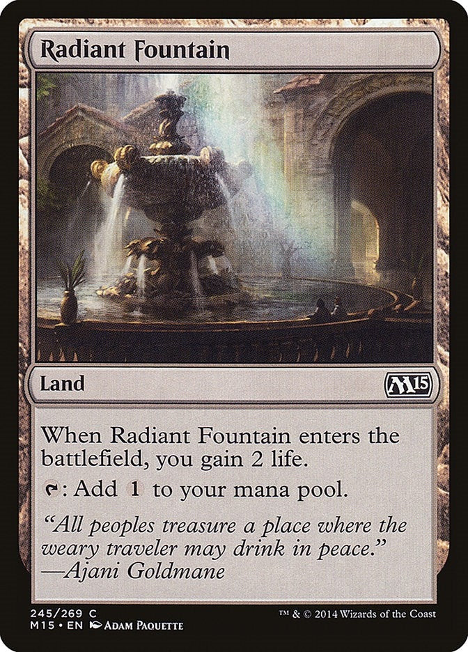 Image for Radiant Fountain (245) (Magic 2015 (M15)) - Magic: The Gathering