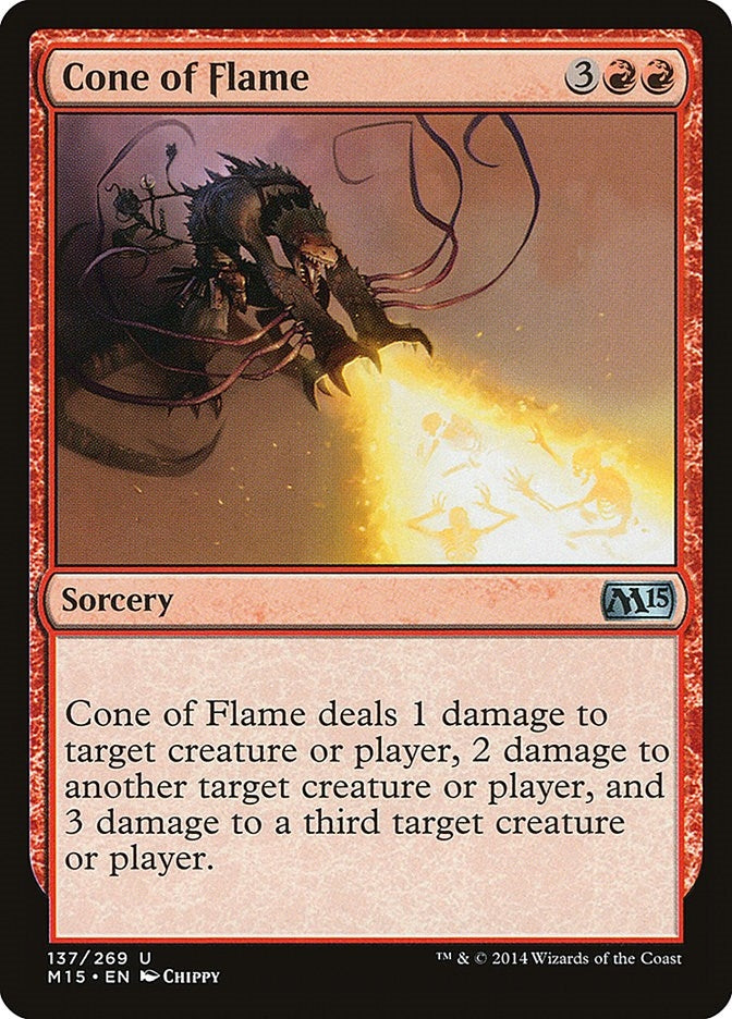 Cone of Flame (137) (Magic 2015 (M15))