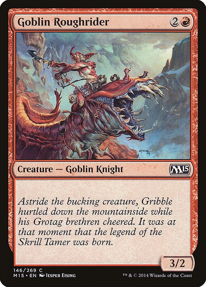 Image for Goblin Roughrider (146) (Magic 2015 (M15)) - Magic: The Gathering