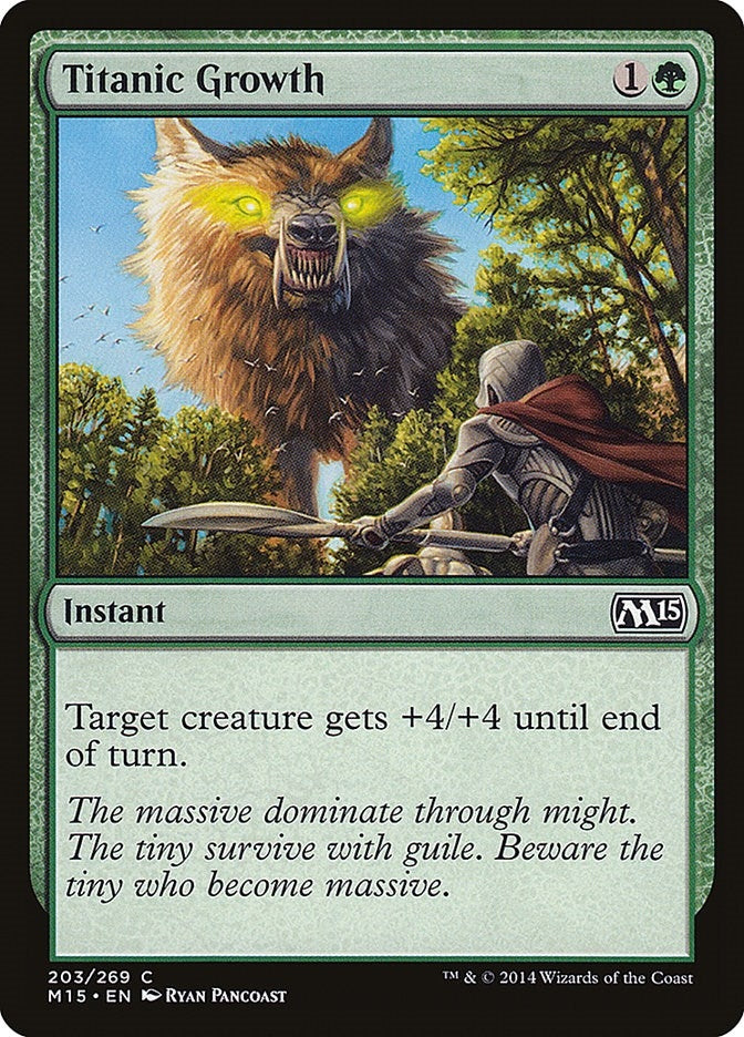 Titanic Growth (203) (Magic 2015 (M15))
