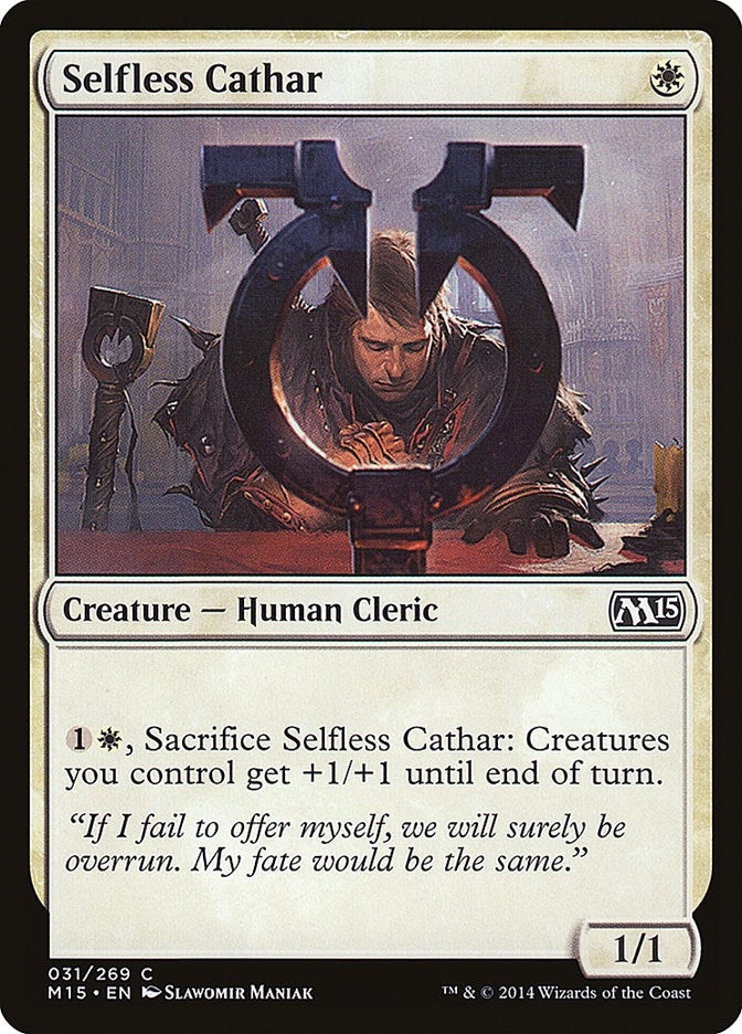Selfless Cathar (31) (Magic 2015 (M15))