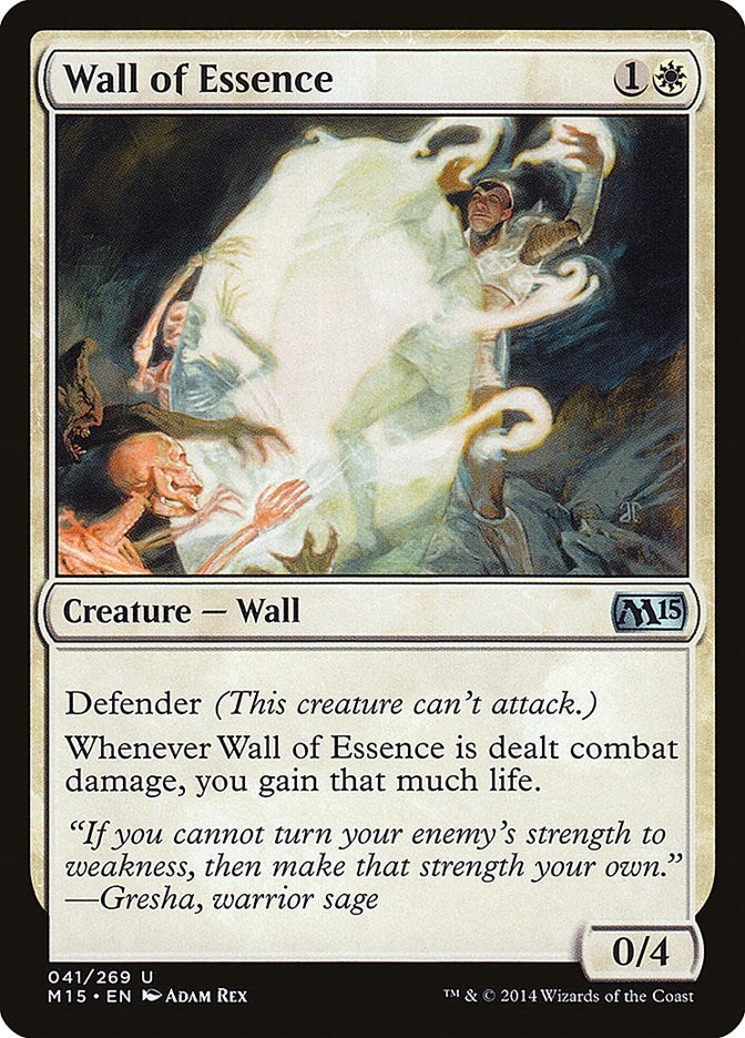 Image for Wall of Essence (41) (Magic 2015 (M15)) - Magic: The Gathering