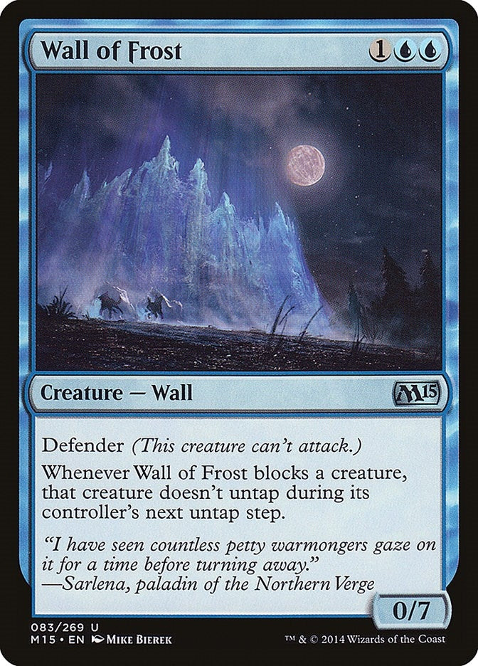 Wall of Frost (83) (Magic 2015 (M15))