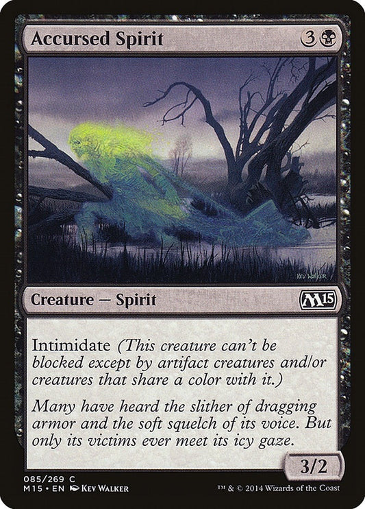 Accursed Spirit (85) (Magic 2015 (M15))