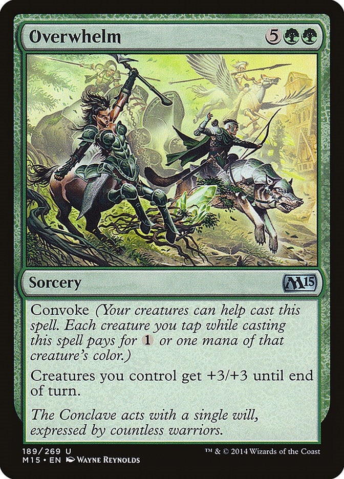 Overwhelm (189) (Magic 2015 (M15))