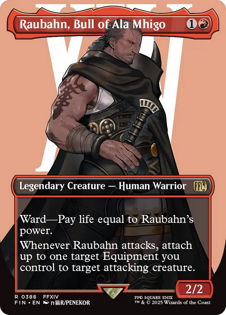 Raubahn, Bull of Ala Mhigo (Borderless) (388) (FIN)