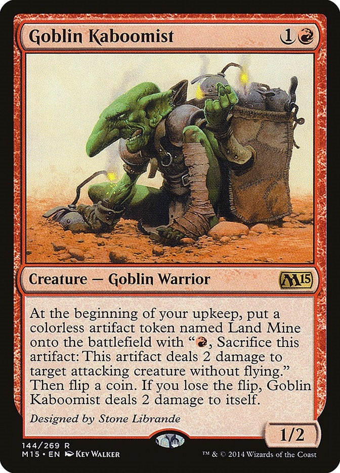 Image for Goblin Kaboomist (144) (Magic 2015 (M15)) - Magic: The Gathering