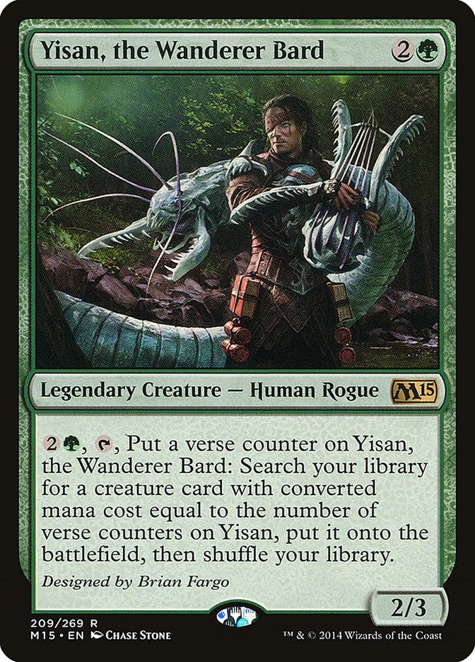 Yisan, the Wanderer Bard (209) (Magic 2015 (M15))