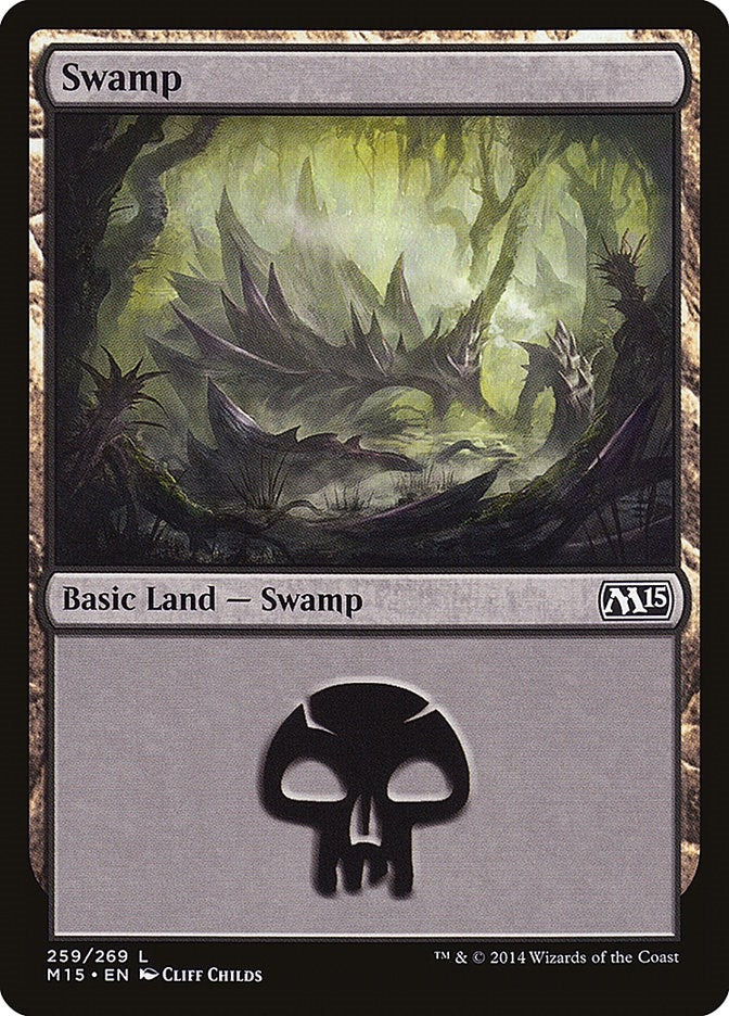 Swamp (259) (259) (Magic 2015 (M15))