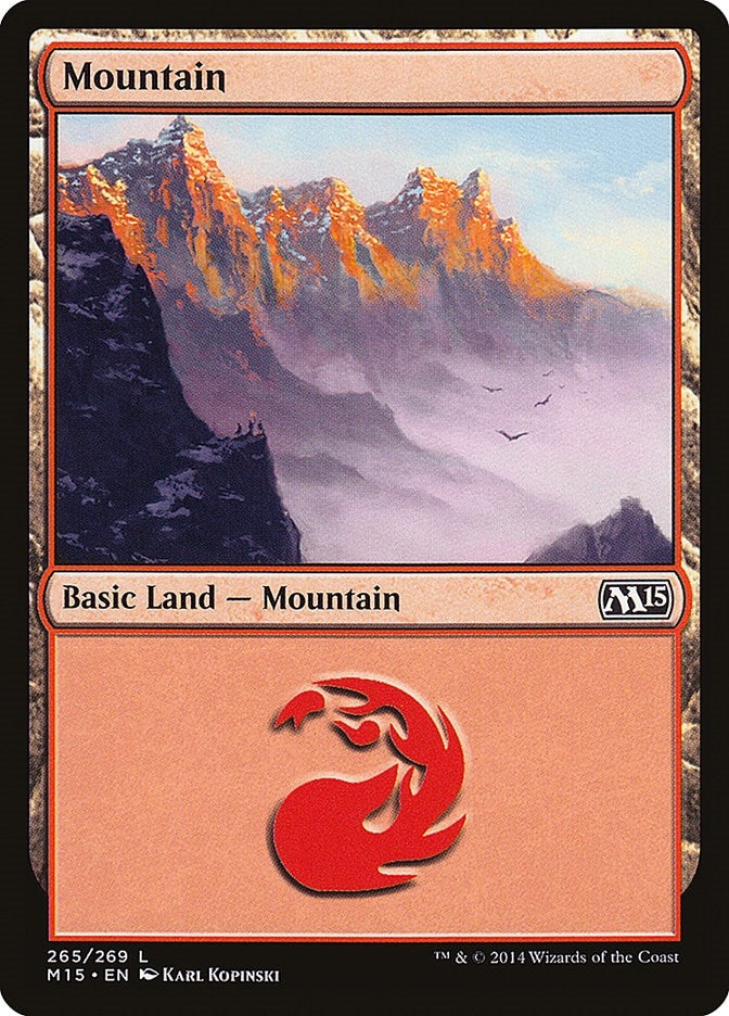 Mountain (265) (265) (Magic 2015 (M15))