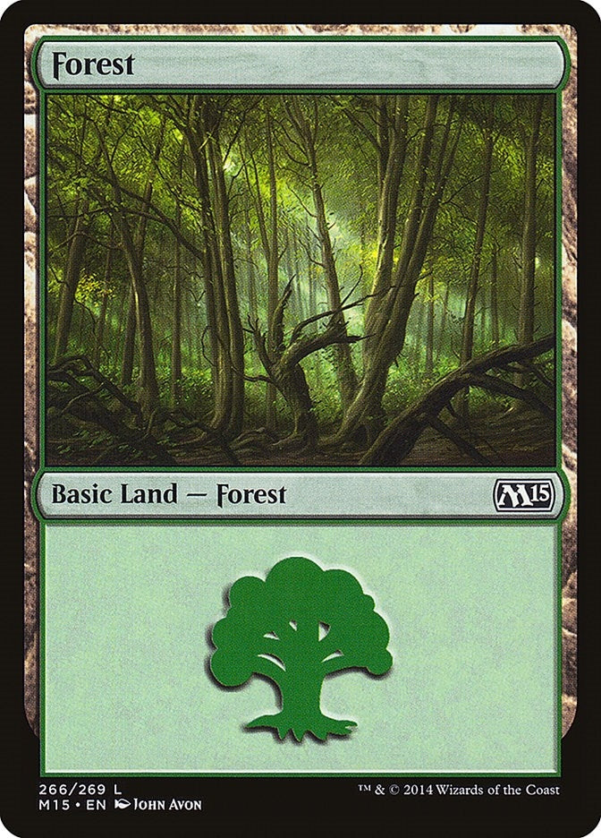Forest (266) (266) (Magic 2015 (M15))
