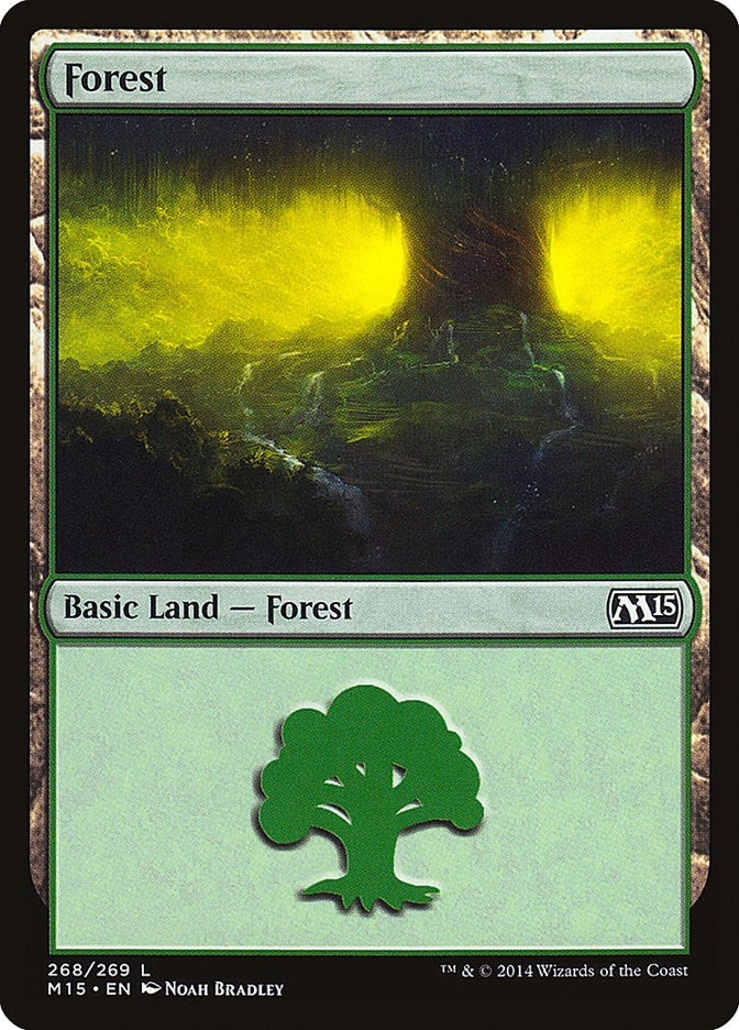 Image for Forest (268) (268) (Magic 2015 (M15)) - Magic: The Gathering