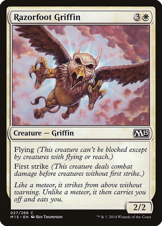 Razorfoot Griffin (27) (Magic 2015 (M15))