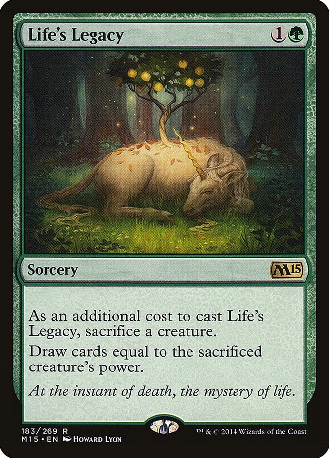 Life's Legacy (183) (Magic 2015 (M15))