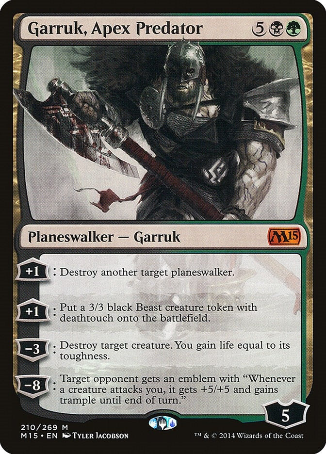 Garruk, Apex Predator (210) (Magic 2015 (M15))