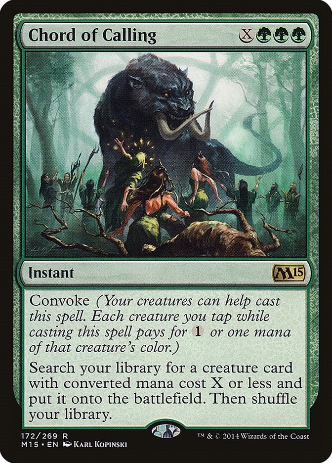 Chord of Calling (172) (Magic 2015 (M15))