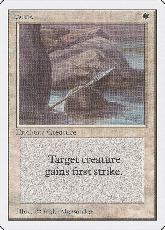 Image for Lance (Unlimited Edition) - Magic: The Gathering