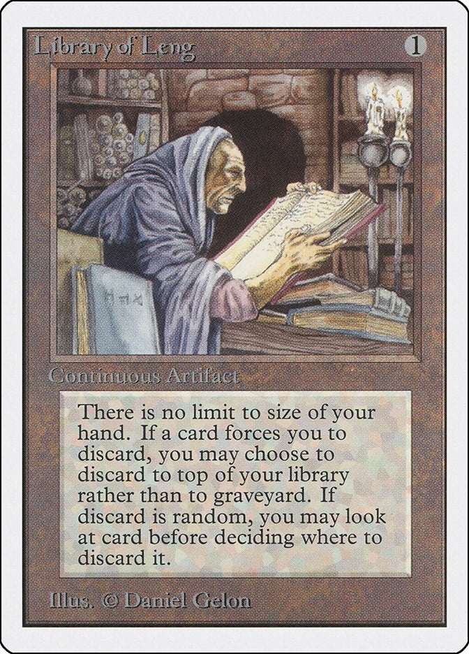 Image for Library of Leng (Unlimited Edition) - Magic: The Gathering