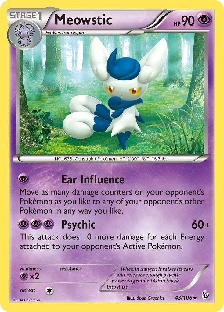 Meowstic (43/106) (XY - Flashfire)
