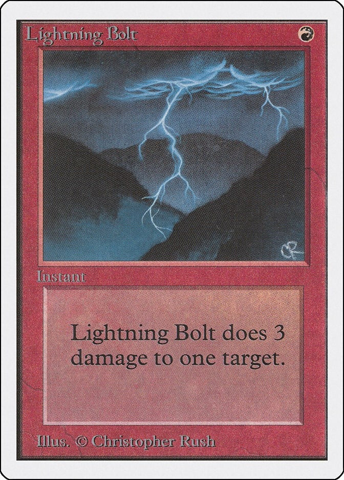 Lightning Bolt (Unlimited Edition)