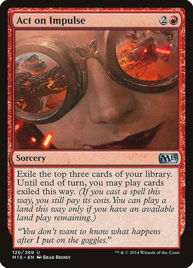Act on Impulse (126) (Magic 2015 (M15))