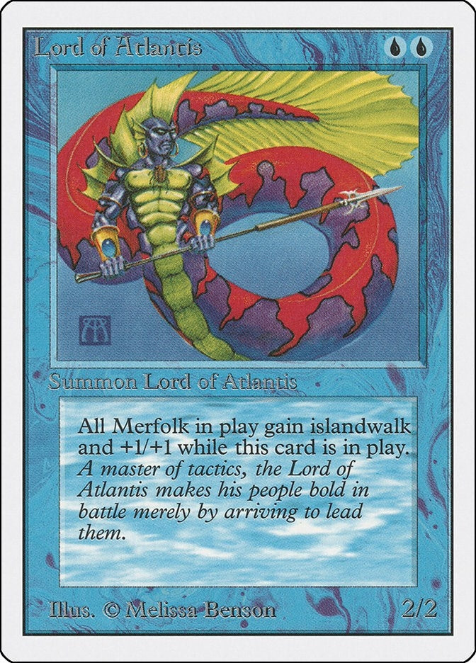 Image for Lord of Atlantis (Unlimited Edition) - Magic: The Gathering