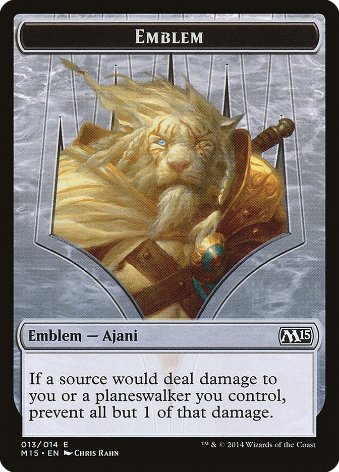 Emblem - Ajani Steadfast (13) (Magic 2015 (M15))