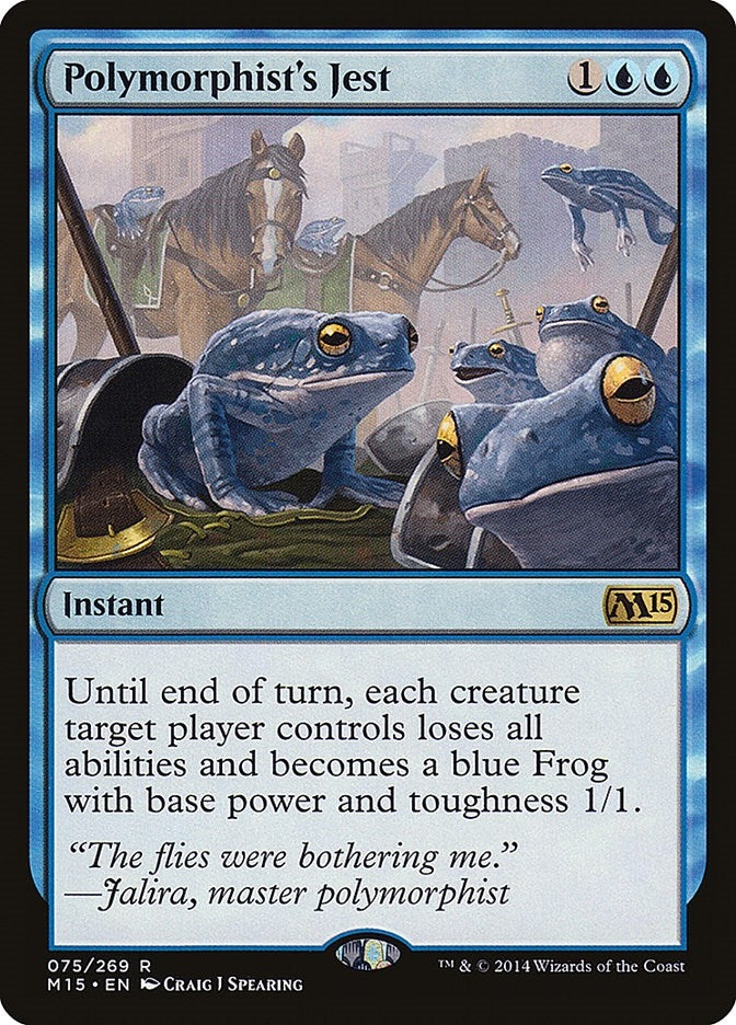 Polymorphist's Jest (75) (Magic 2015 (M15))