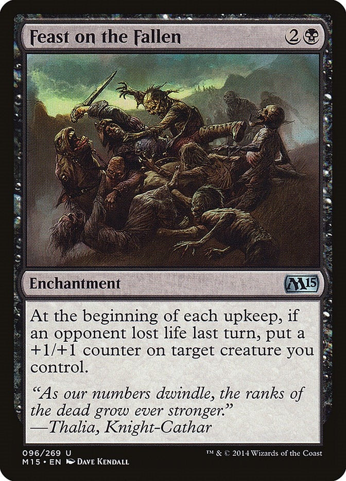 Feast on the Fallen (96) (Magic 2015 (M15))