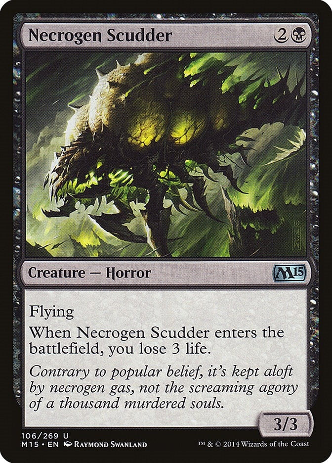 Necrogen Scudder (106) (Magic 2015 (M15))