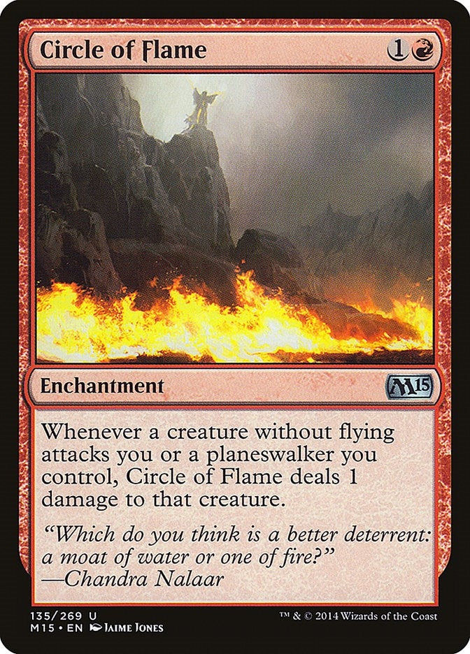 Image for Circle of Flame (135) (Magic 2015 (M15)) - Magic: The Gathering