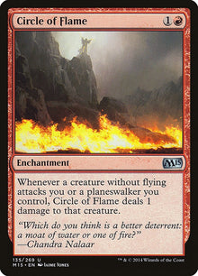 Image for Circle of Flame (135) (Magic 2015 (M15)) - Magic: The Gathering