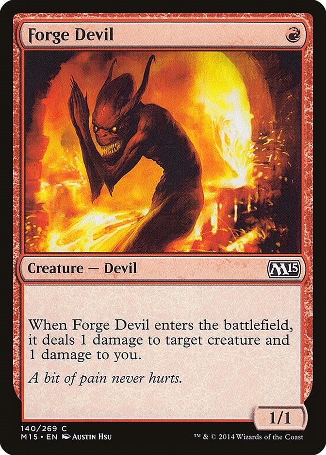 Forge Devil (140) (Magic 2015 (M15))