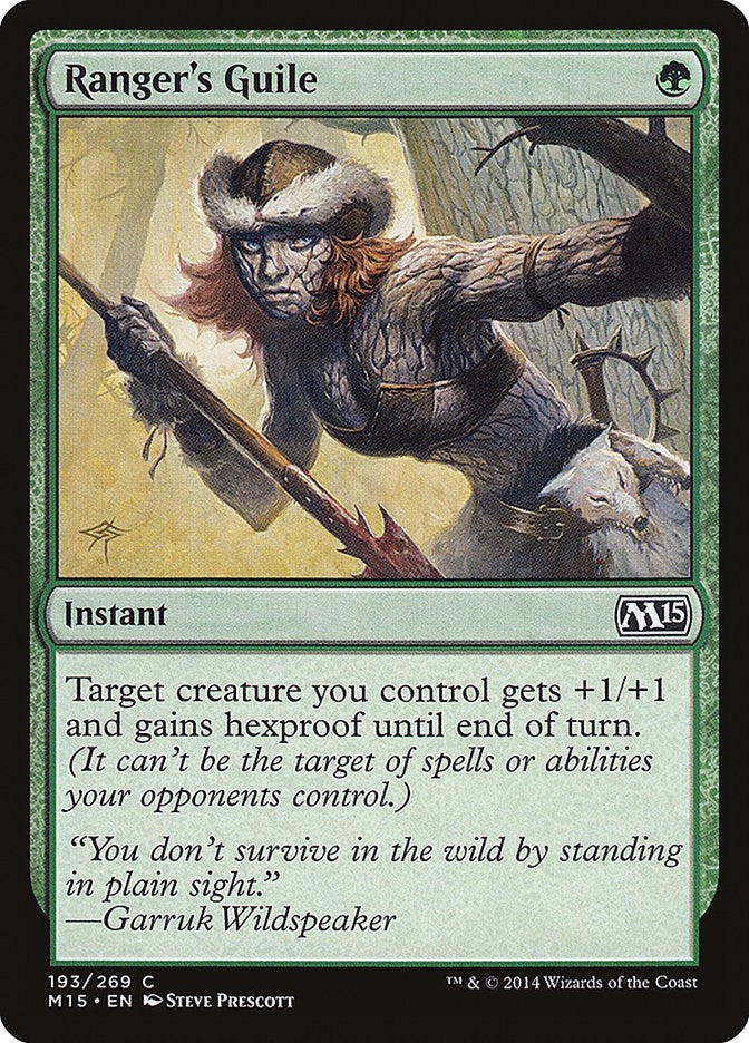 Ranger's Guile (193) (Magic 2015 (M15))